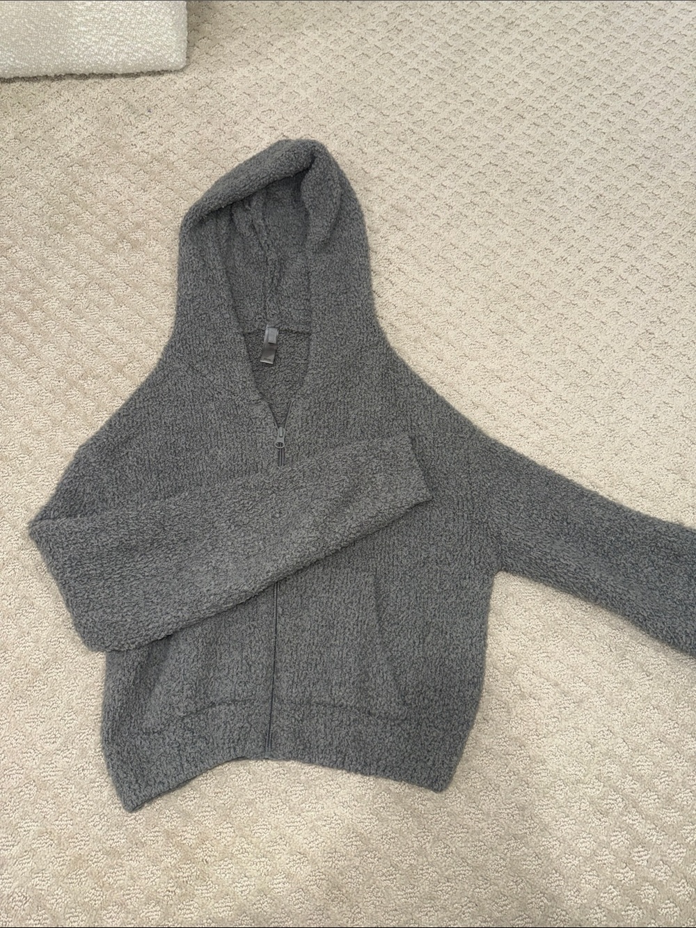 SKIMS Cozy Knit full-zip hoodie